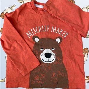 Long sleeve graphic tee